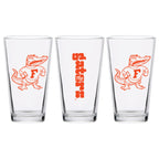 Set of 2 Florida Gators College Vault Sketch 16oz Pints