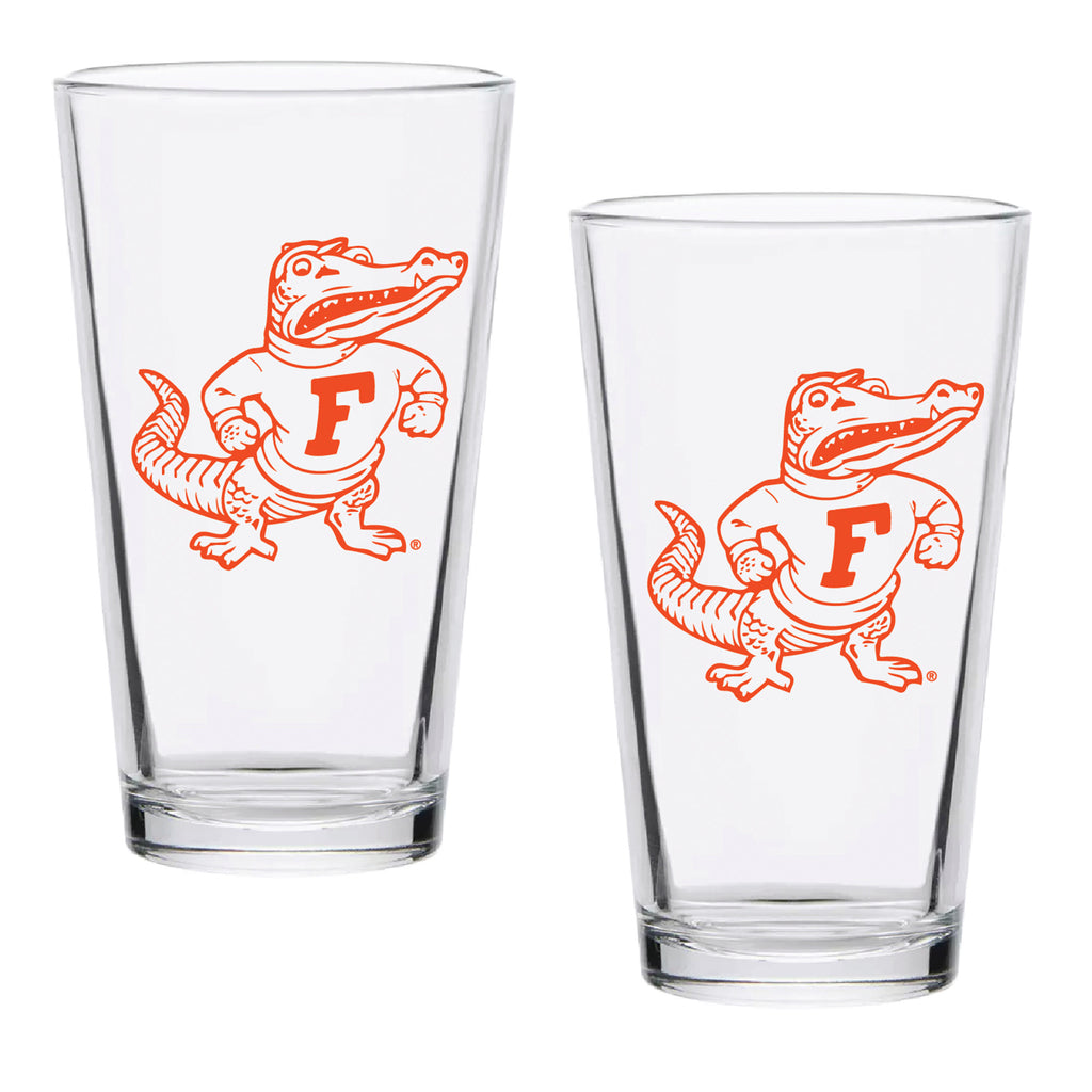 Set of 2 Florida Gators College Vault Sketch 16oz Pints