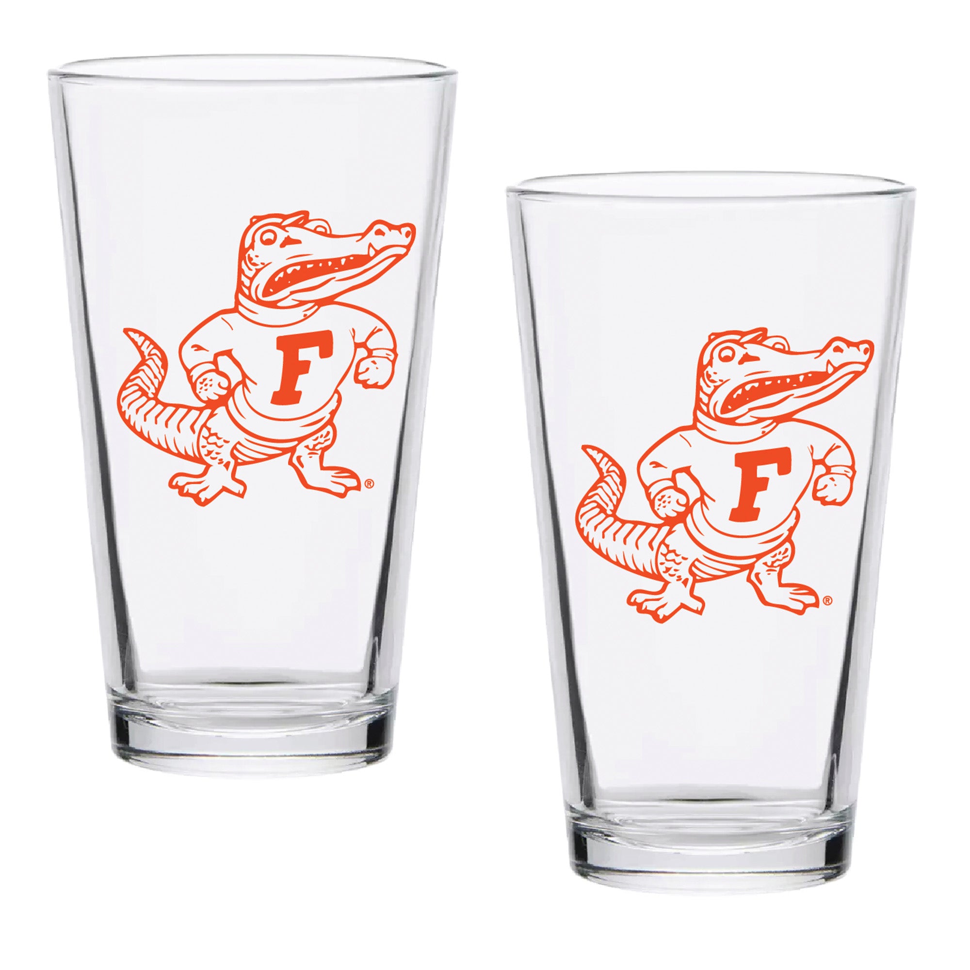 Set of 2 Florida Gators College Vault Sketch 16oz Pints