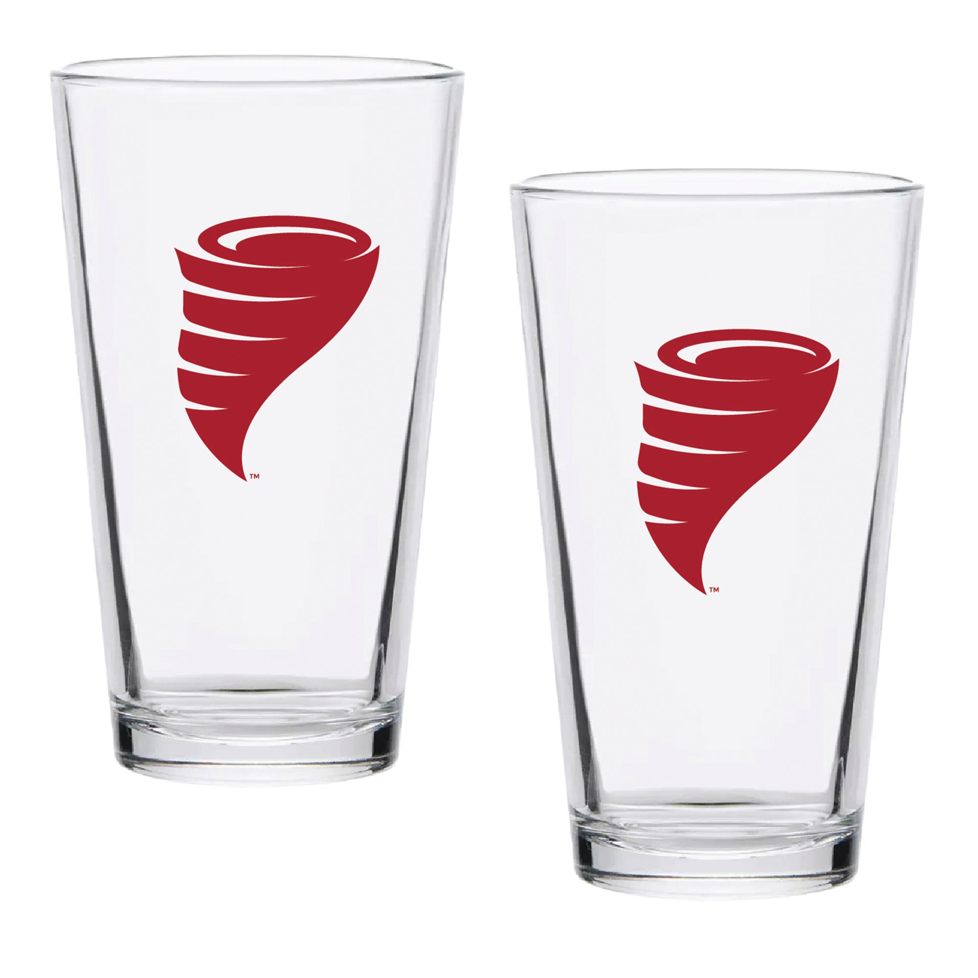 Set of 2 Iowa State Cyclones College Vault Sketch 16oz Pints