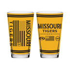 Missouri Tigers 16oz OHT flag pint glass