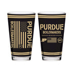 Purdue Boilermakers 16oz OHT flag pint glass