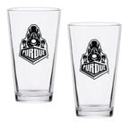 Set of 2 Purdue Boilermakers College Vault Sketch 16oz Pints