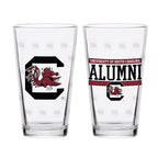 Set of 2 South Carolina Gamecocks 16oz Alumni Pints