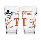 16oz Texas Longhorns College Vault Medley Pint 2 Pack