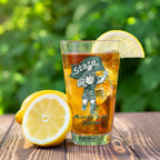 Set of 4 Michigan State Spartans Mascot by Laura Wilcox 16oz Pint Glasses