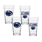 Set of 4 Penn State Nittany Lions 16oz Alumni Pints