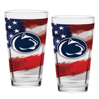 Set of 2 Penn State Nittany Lions 16oz Americana Pints