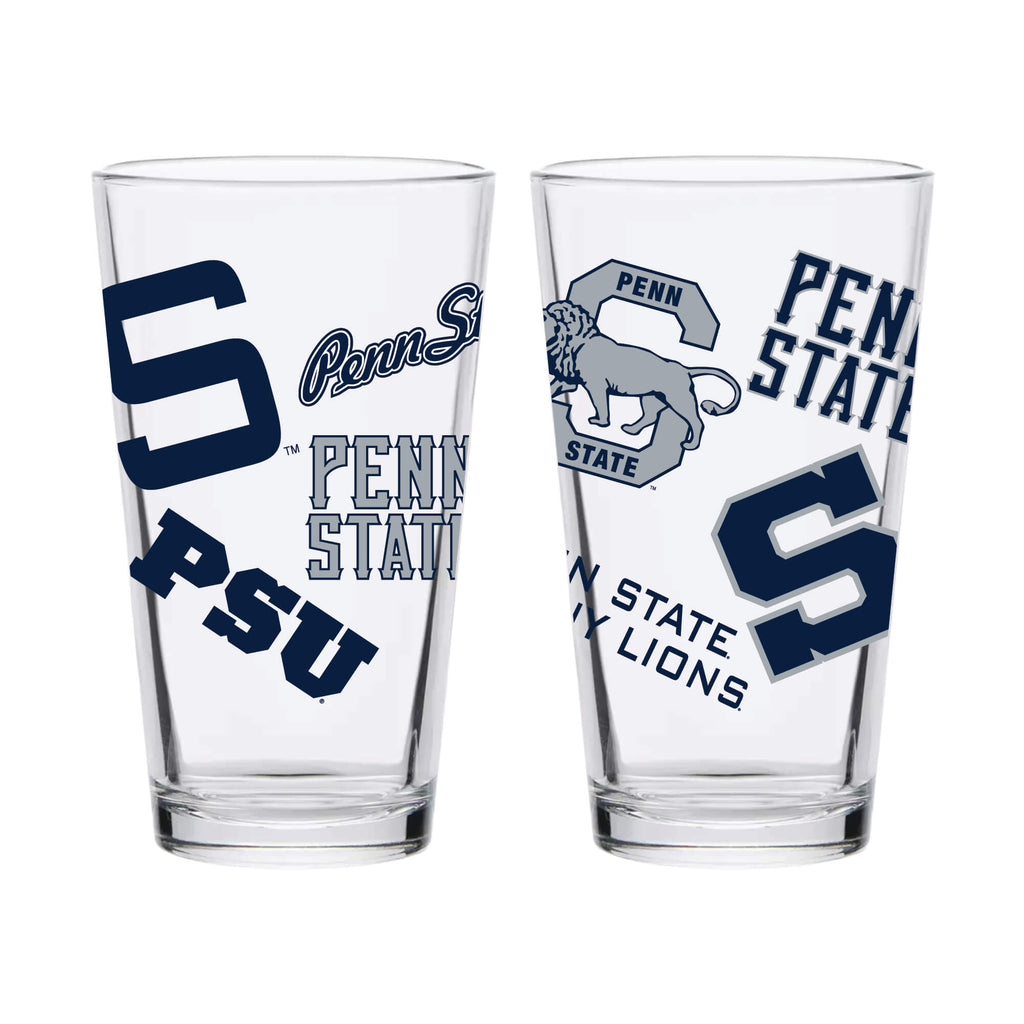 16oz Penn State Nittany Lions College Vault Medley Pint 2 Pack