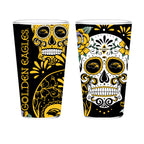 Set of 2 Southern Miss Dia de los Muertos Pint Glasses