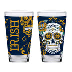 Set of 2 Notre Dam Dia de los Muertos Pint Glasses