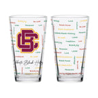 Set of 2 Bethune-Cookman Wildcats 16oz BHM Pints