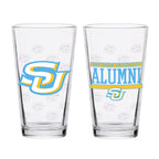 Set of 2 Southern A&M Jaguars 16oz XD Alumni Pints
