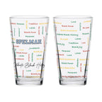 Set of 2 Spelman Jaguars 16oz BHM Pints