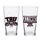 Set of 2 Texas Southern Tigers 16oz XD Alumni Pints
