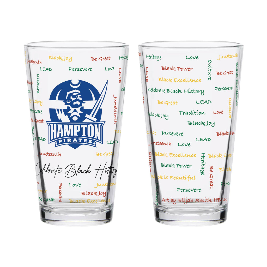 Set of 2 Hampton Pirates 16oz BHM Pints