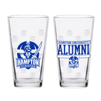 Set of 2 Hampton Pirates 16oz XD Alumni Pints