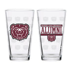 Set of 2 Missouri State Bears 16oz Alumni Pints