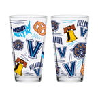 Set of 2 Villanova Wildcats Local 16oz Pints