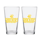 Wichita State Shockers 16oz Chill Pint Glasses | Set of 2