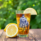 Set of 4 Duke Blue Devils Mascot by Laura Wilcox 16oz Pint Glasses