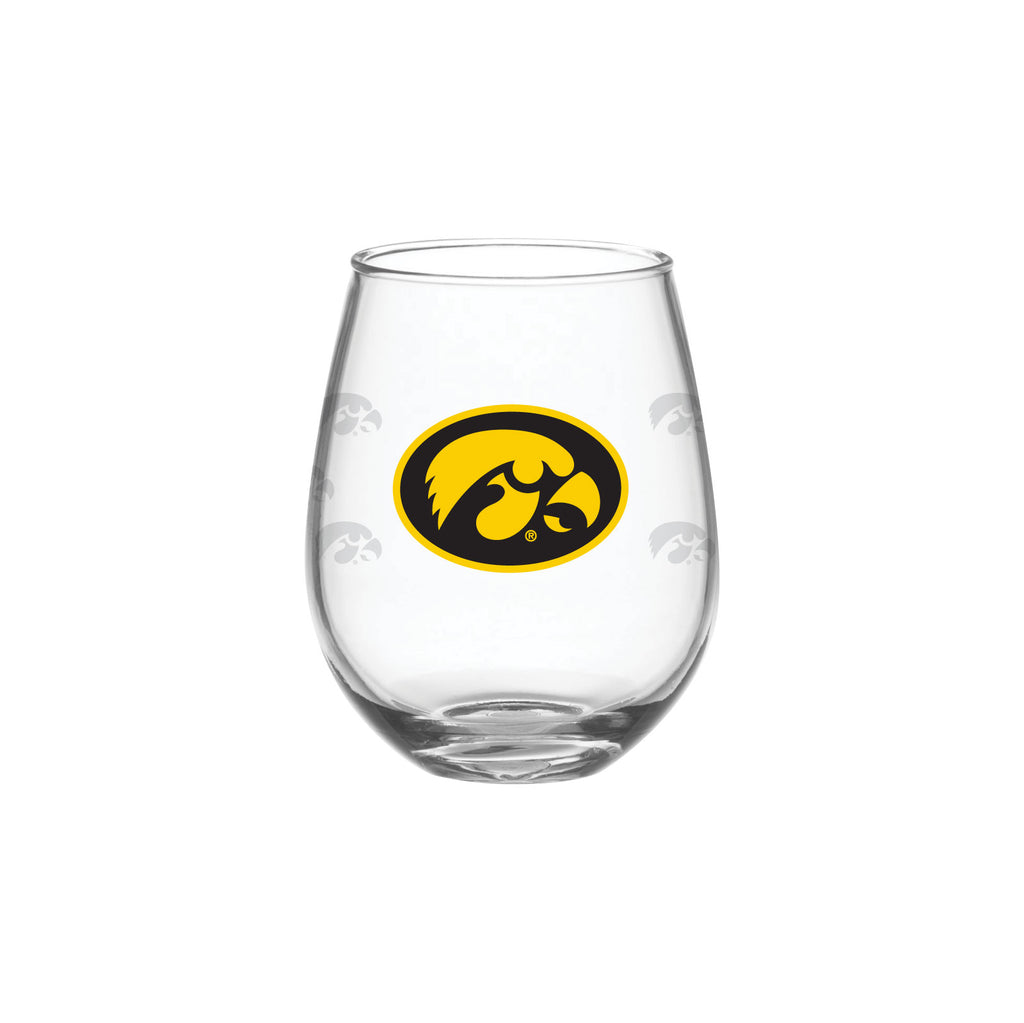 Set of 2 Iowa Hawkeyes 15oz XD Stemless