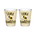 Iowa Hawkeyes 2oz Retro Collector | Set of 2