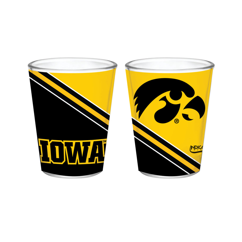 Iowa Hawkeyes 2oz Stripe Collector | Set of 2