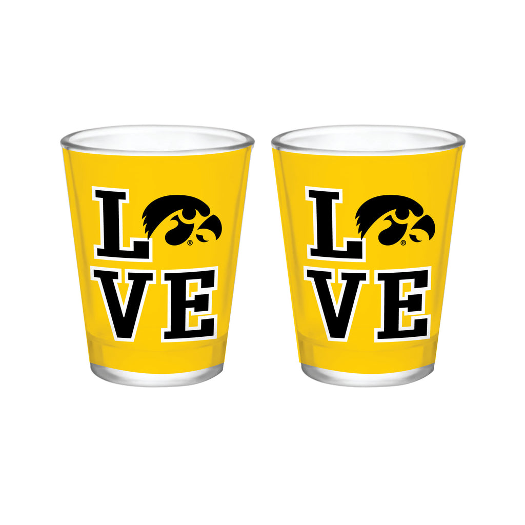 Iowa Hawkeyes 2oz Love Collector | Set of 2