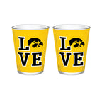 Iowa Hawkeyes 2oz Love Collector | Set of 2