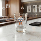 Set of 4 Auburn Tigers Mascot by Laura Wilcox 2oz Collector Shot Glasses