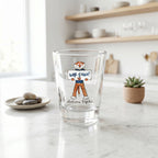 Set of 4 Auburn Tigers Mascot by Laura Wilcox 2oz Collector Shot Glasses
