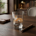 Set of 4 Clemson Tigers Mascot by Laura Wilcox 2oz Collector Shot Glasses