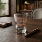 Set of 4 Florida State Seminoles Mascot by Laura Wilcox 2oz Collector Shot Glasses