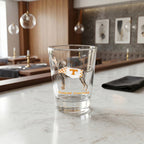 Set of 4 Tennessee Volunteers Mascot by Laura Wilcox 2oz Collector Shot Glasses