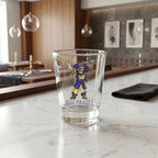 Set of 4 East Carolina Pirates Mascot by Laura Wilcox 2oz Collector Shot Glasses