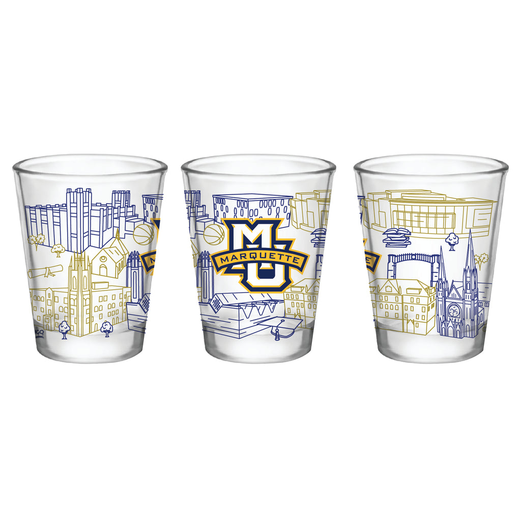 Marquette Golden Eagles 2oz Retro Collector | Set of 2