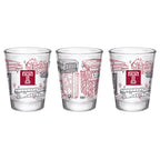 Temple Owls 2oz Campus Line Collector | Set of 2
