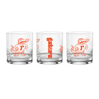 Set of 2 Florida Gators College Vault Sketch 14oz Rocks Glasses