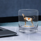 Set of 4 Tennessee Volunteers Mascot by Laura Wilcox 14oz Rocks Glasses