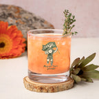 Set of 4 Michigan State Spartans Mascot by Laura Wilcox 14oz Rocks Glasses