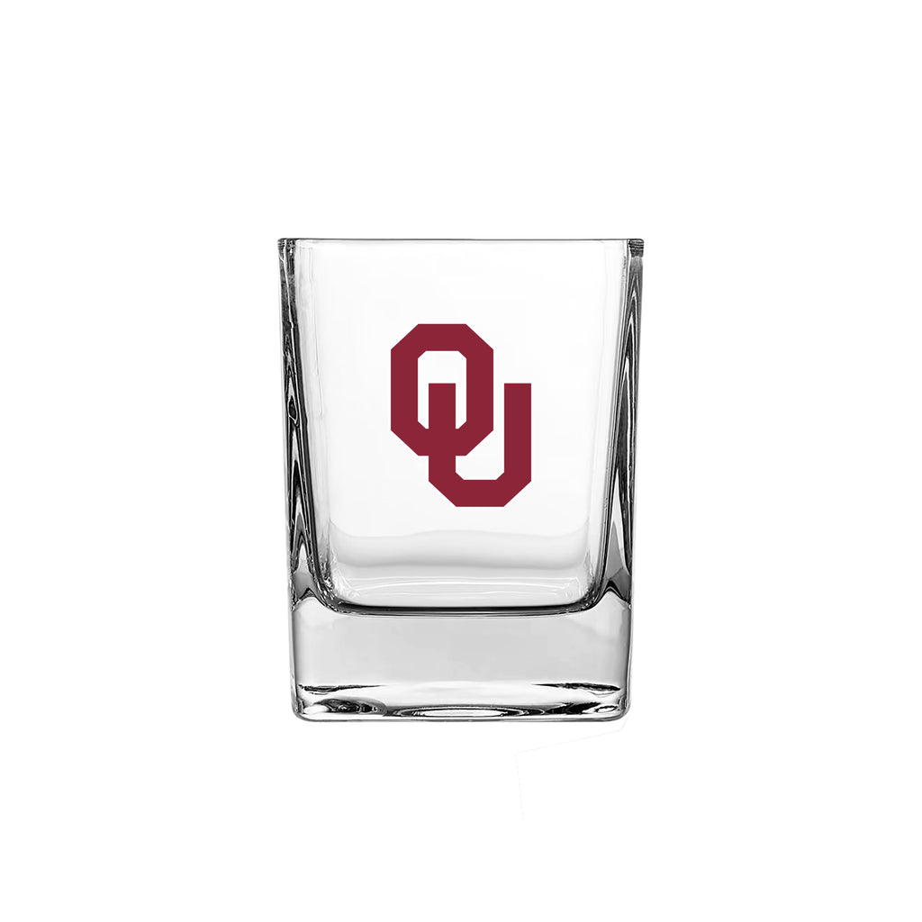 14oz Oklahoma Sooners Rocks Glass
