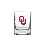 14oz Oklahoma Sooners Rocks Glass