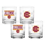 Set of 4 Bethune-Cookman Wildcats 14oz XD Alumni Rocks Glasses