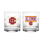 Set of 2 Bethune-Cookman Wildcats 14oz XD Alumni Rocks Glasses