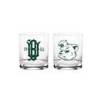 Set of 2 Baylor Bears College Vault Sketch 14oz Rocks Glasses
