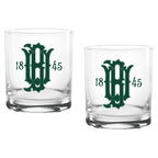 Set of 2 Baylor Bears College Vault Sketch 14oz Rocks Glasses
