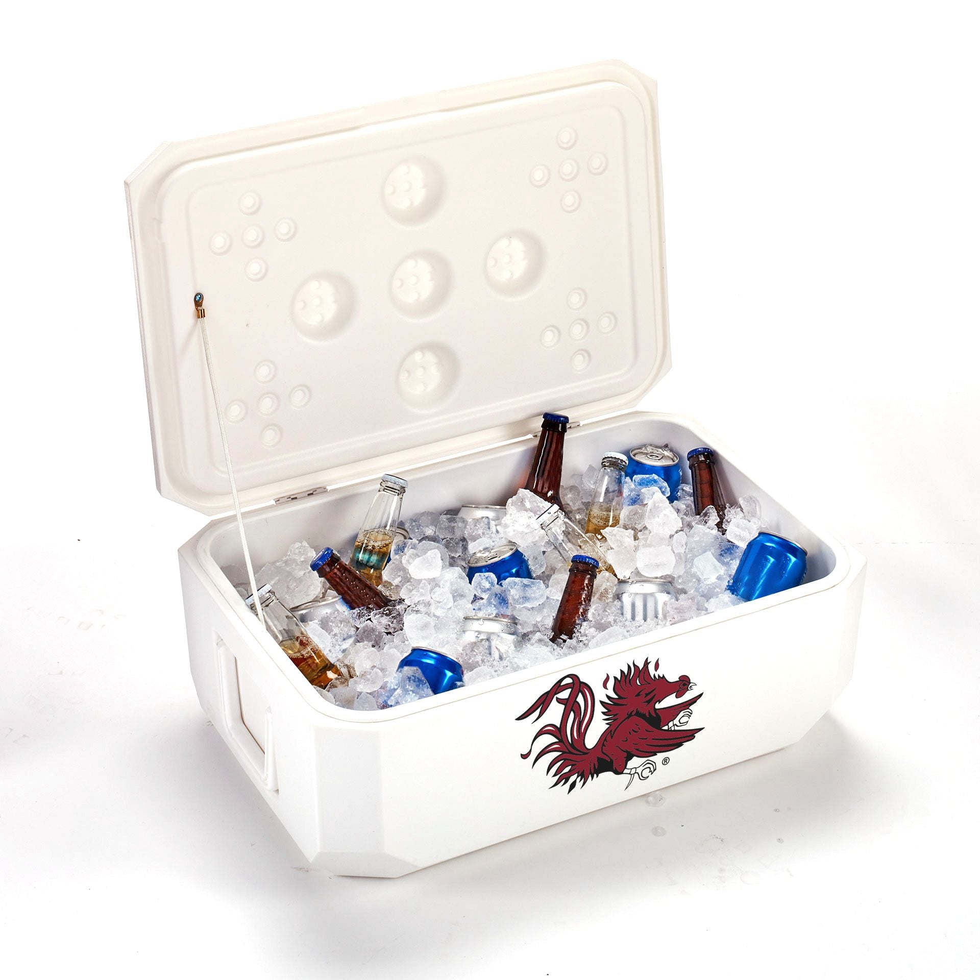 37QT SOUTH CAROLINA CORNHOLE COOLER