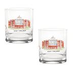14oz Kentucky Wildcats Laura Wilcox University Collection 2-Pack Glass Set