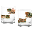 14oz Tennessee Volunteers Laura Wilcox University Collection 2-Pack Glass Set